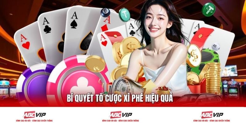 Bí quyết tố cược Xì phé hiệu quả