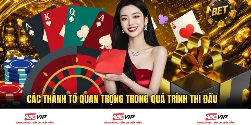 Các thành tố quan trọng trong quá trình thi đấu