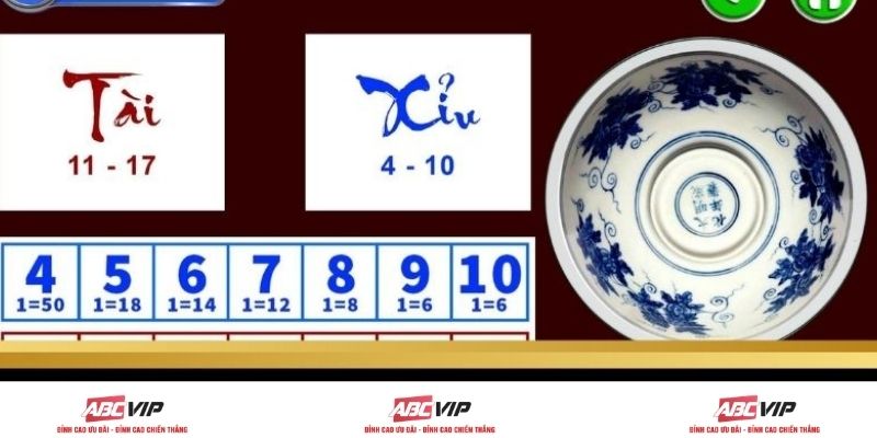 Các quy tắc Tài Xỉu online về cơ chế kết quả